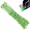 Nightlight Basketball Net Basketball Hoop Net Remplacement Portable Nylon dans Le Net Basket Balle Net for Hoop Sports