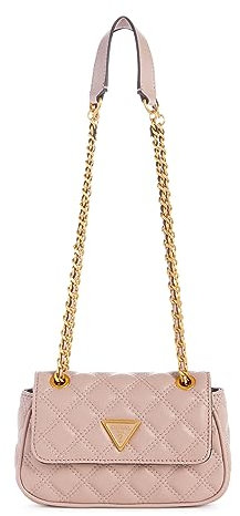GUESS Damen Giully Mini Convertible Flap, Crossbody-Klappe, Rosewood