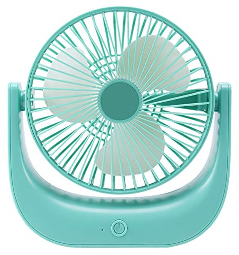 Obahdirry Macaron Ventilador pequeño de escritorio USB para el hogar Ventilador eléctrico de mesa de cambio de marchas