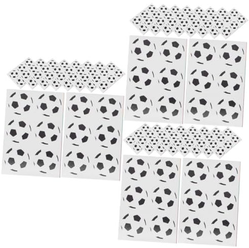 TOYANDONA 900stücke Fußball Aufkleber Fußball Sticker Für Scrapbooking Deko Kalender Einfach Abziehbar Langlebig Und Praktisch Für Fußballfans Und Bastelprojekte