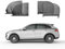 GXYNBY Sonnenschutz für die vordere und hintere Seitenscheibe des Autos für C-hevrolet Captiva 5 Seats 2007-2011, Anti-Mücken-UV-Schutz, Auto-Sonnenschutznetz, Maschenvorhang,Entire Window