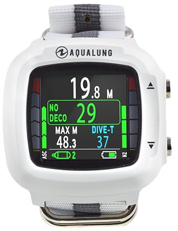 Aqualung I330R, Computer Subacqueo, Bluetooth, Display a Colori Luminoso e Leggibile, Interfaccia Intuitiva, Computer Subacqueo Aqua Lung con Batteria Ricaricabile, Ottimale per Immersioni Subacquee