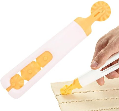 Pastry Roller Wheel - Ravioli Crimper Dough Cutting Wheel | Kitchen Pastry