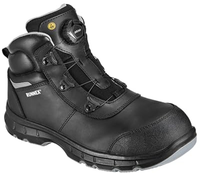 RUNNEX S3S-ESD-Sicherheitsstiefel ATOP Flexstar 5391 Schwarz/Grau-42
