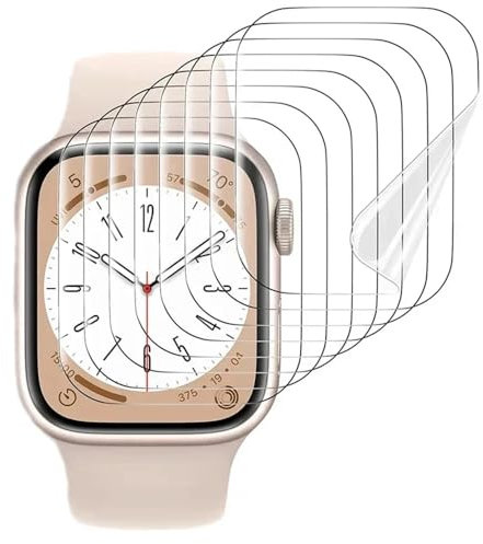 Yiranzix Film de protection d'écran en gel TPU 6pcs pour Apple Watch Series 3/2/1 42 mm Film Hydrogel flexible film protecteur transparent ultra - mince, tactile, réparation automatique