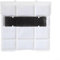 Filtre d'intérieur efficace pour systèmes de climatisation Midea et protection efficace contre la poussière (32 x 30 cm)