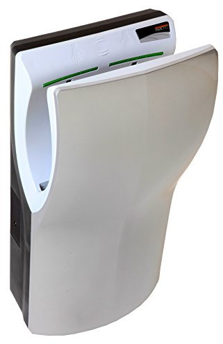 Mediclinics M14ACS Asciugamani Dualflowplus, 240 V, Satinato