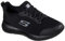 Skechers Women's Squad Sr Work Shoes, Black Black Flat Knit Blk, 5.5 UK