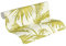 Livingwalls Palm Wallpaper Metropolitan Stories Non-Woven Lola - Paris 10.05 m x 0.53 m Green Creme Made in Germany 369194 36919-4