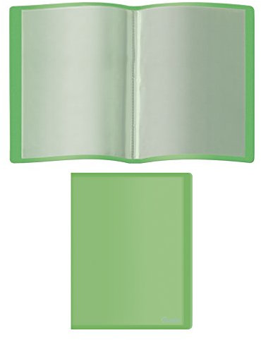 DOHE - Porte-vues PP de 40 pochettes PP (80 mic) Souple Vert