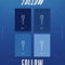 MONSTA X Mini-Album – Follow-FIND YOU (Random Ver.) Album + gefaltetes Poster