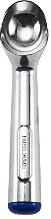 Farberware Professioneller Eisportionierer aus Aluminium, bequemer Griff, strapazierfähig, professionelle Qualität, perfekte Form, ideal zum Löffeln von gefrorenem Gelato und Sorbet, Keksteig, Melone