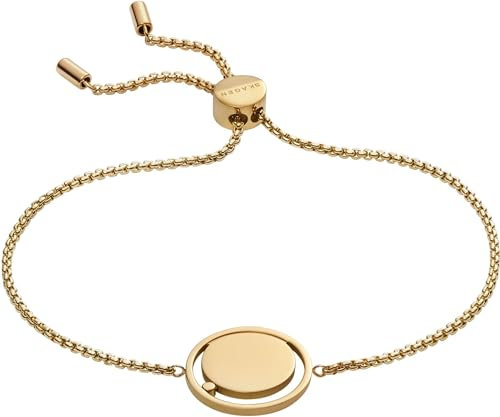Skagen Armband Für Frauen Katrine, Länge: 216mm, Breite: 16mm Gold-Edelstahl-Armband, SKJ1619710
