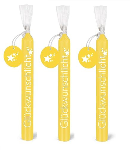 Colour-up Glückwunschlicht 3er Set - Bulla Design