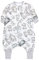 TupTam Baby Schlafsack mit Beinen und Ärmeln OEKO-TEX zertifizierte Materialien, Winterschlafsack 2,5 TOG Unisex, Farbe: Safari Beige, Größe: 104-110