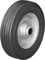 Vollgummi ERSATZRAD Metall 200x60 statisch/dynamisch 400/240kg Anhänger-Stützrad