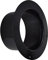 JSIXASO Conector de tubo redondo de PVC, 110 mm, color negro, para tubo de ventilación, color negro, 110 mm