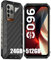 Ulefone Power Armor 18 Ultra Outdoor Smartphone 24 Go + 512 Go 5G Téléphone portable 9600 mAh Batterie 108 MP+32 MP Caméra 6,58 pouces FHD+ avec capteurs de mesure de la température, Android 13, WiFi