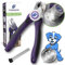ClawMaster LED Pet Nail Clippers – Illuminated Dog & Cat Claw Trimmer with 3.5mm Stainless Steel Blade, Safety Guard & Built-in Light for Safe, Easy Grooming