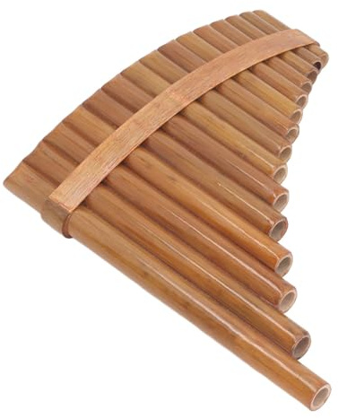 Flûte à Pipe, Facile à Nettoyer, Flûte de Pan Musicale Professionnelle, Flûte de Pan, Durable, Large Application, Bambou pour la Pratique Quotidienne (main droite)