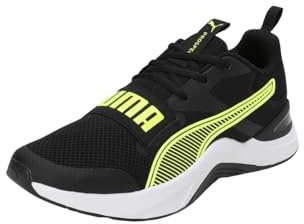 PUMA Prospect, Unisex Crosstrainer, PUMA Black-Yellow ALERT-PUMA White,