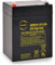 NX 12V Charge 5.4 Ah Lead-Acid Sealed Battery - for UPS, video surveillance and alarm systems - Terminals: F6.35 (Faston 6.35mm) - Dimensions : 90mm (L) x 70mm (W) x 107mm (H)