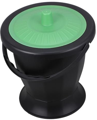 Healeved Portable Urinal Mit Deckel Praktischer Nachttopf Kunststoff Für Erwachsene Und Tragbar Für Camping Und Notfälle Geruchsdicht Und Leicht Zu Reinigen