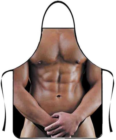 CATOR 1 Pcs kochschürze herren Sexy Kreative Männer Schürze Küchenschürze Lustige Herren Grillschürze Schürze als Grill Geschenk für Männer