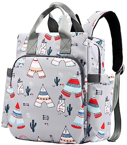 GALPADA Reise Wickelrucksack für Multifunktionale Tasche Wasserabweisendes Großer für Unterwegs Dunkelgrau
