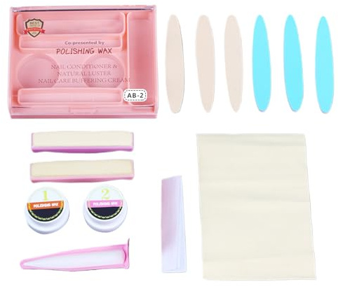 FmtwPhn Professional Manicure Set, Powder Nail Kit, Strengthener Professional Versatile Tools for Travel Girls Women Home Beauty Adults Fashion Restore