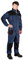 Leber & Hollman Herren Fleece-Arbeitsjacke LH-FMN-P, Stehkragen, langarm, Fleece 290 g/m2 aus 100% Polyester, mit Reißverschluss, elastische Paspel-Bündchen an Ärmel und Saum