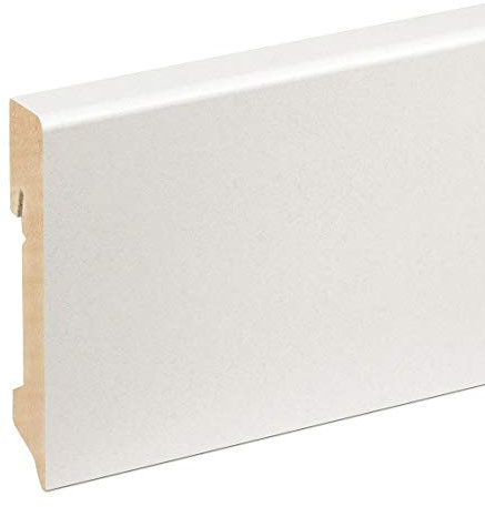 SockelleisteGabiano 16 x 90 mm weiß foliert