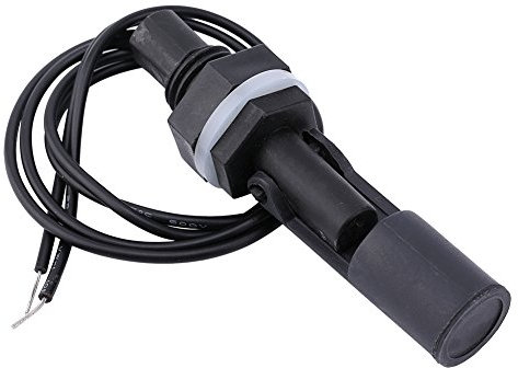 Niveau d'eau Capteur Liquide Flotteur pour Cuve de Pool 100 V Horizontal, Capteur de Niveau Monté Latéralement (Noir)