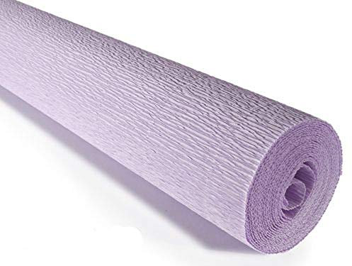 FloristryWarehouse Rollo de papel crepé Lite 140 g (50 x 250 cm), color lila (tono 992)