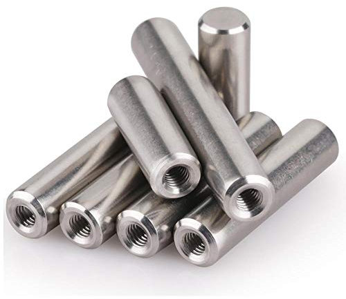 Zylinderstift mit Innengewinde aus Edelstahl 304 Gewindestift mit Innengewinde-8 * 20 [Innengewinde M5]