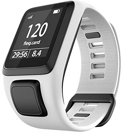 Shieranlee Uhrenarmband kompatibel for Tomtom Watch, Uhrenarmband Silikon Uhrenbänder für Tomtom Runner 2/ Runner 3/ Spark/Golfer 2 Sports GPS Running Smartwatch