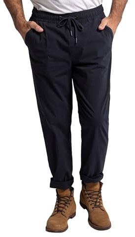JP1880 Schlupfhose, Pantalon à Enfiler, Flexnamic, Dunkel Blau, 3XL Homme