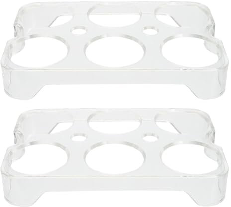2 soportes para de cocina para frigorífico, bandeja transparente para , contenedor de almacenamiento para cocina, comestibles, mercado, agricultores, hogar