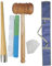Kalindri Sports Cricketschläger-Pflege, unverzichtbares Zubehör, Ausrüstung (Schlägerabdeckung, 5 Schutzbänder, 2 Griffe, Schlägel, Hammer)