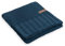 KNIT FACTORY - Vinz Plaid - Petrol - 160x130 cm