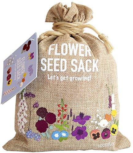 Scott&Co. Flower Seed Variety Pack - 30 Different Varieties of Flower Seeds to Grow Your Own. Butterfly and Bee Attracting, Grow Indoor and Outdoor. Mother's Day Gifts for Women and Men.