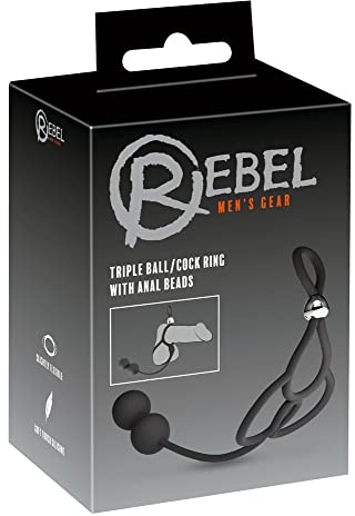 Rebel Prostata-Massagegeräte_5390230000 Prostata-Massagegeräte Schwarz Einheitsgröße