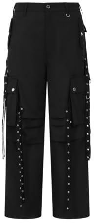 Hell Bunny Kraken Trousers Black