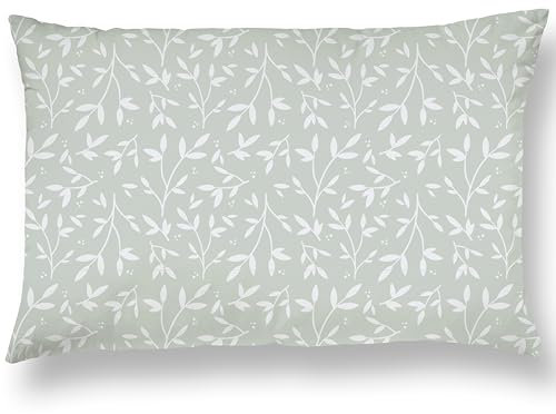 Kinderkissen Mit Kopfkissenbezug Aus Baumwolle 33x45 cm - Kopfkissen Geeignet Für 1 Bis 3 Jahre - Kinder Kuschelkissen - Weiches Kinder Kopfkissen Hypoallergen - Ideal Fürs Bett, Reisen, Schläfchen
