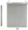 Suction cup roller blinds no drilling,blackout curtains,automatic retractable roller shades,temporary privacy blinds for doors and windows,bedrooms and balconies,UV protection,Grey-60x125cm/24x49in