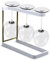Happy Sinks Mensola per bicchieri da vino, scolapiatti per bicchieri da vino, porta bicchieri da vino bianco, porta bicchieri da vino