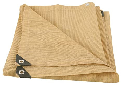 2,4 m x 5 m Schattentuch für Gewächshaus, Gartenpflanzen, Segelnetz, Sonnenschutz, Netzgewebe, Sonnenschutzüberdachung für Balkon, Terrasse, Innenhof im Freien, 90% UV-beständig und alterun