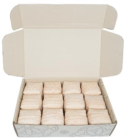 CCcollections Panier de riz gluant traditionnel en bambou fait à la main – Panier de service pour le riz (12 Set Round)