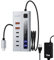 PULWTOP Powered USB Hub with 72W Adapter, 6-in-1 Multiport, 2 USB A, 2 USB C PD Charging (Max 45W), Compatible with iMac, MacBook, iPad, Laptop