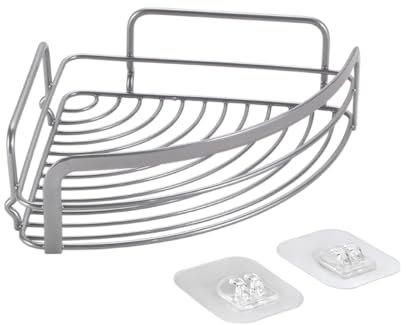 Metaltex Bad Eck Regal Origin LUXY, Ablage ohne Bohren, selbstklebend
